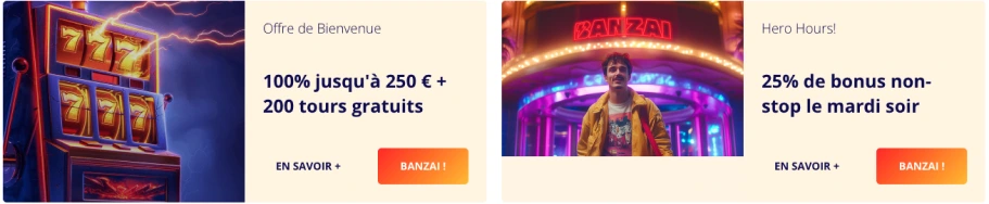 Banzai casino